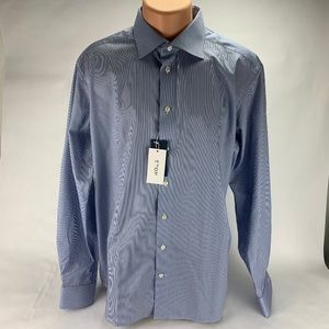 Eton Contemporary Fit Striped NWT Minor Flaws XL